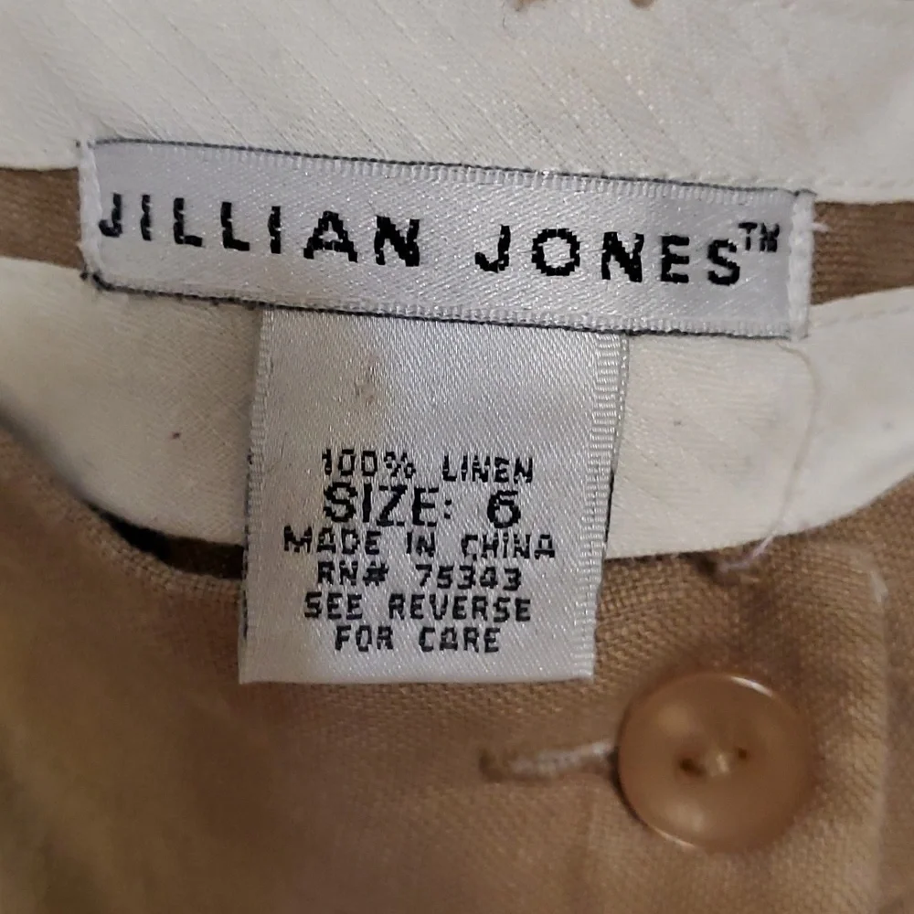 Crop Linen Pants - Picture 5 of 8